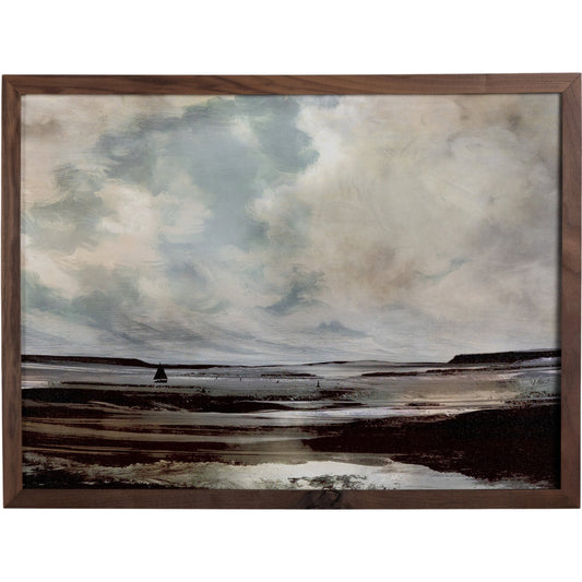 Exmouth by Dan Hobday by Four Hands. Made from rustic 2.5 walnut, canvas in a modern style.