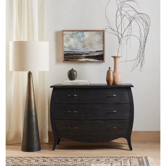 Exmouth by Dan Hobday by Four Hands. Made from rustic 2.5 walnut, canvas in a modern style.