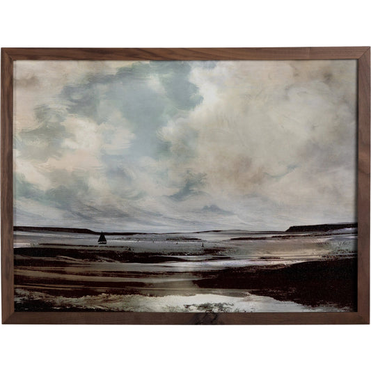 Exmouth by Dan Hobday by Four Hands. Made from rustic 2.5 walnut, canvas in a modern style.