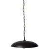 Aged Black Terracotta, Black Cord