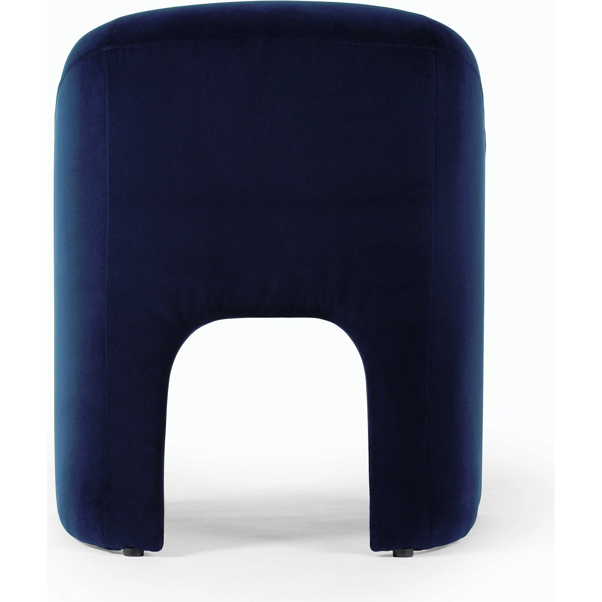 Elmore Dining Chair by Four Hands in portland cream. Made from 100% polyester, 90% polyurethane foam, 10% fiber in a modern style.