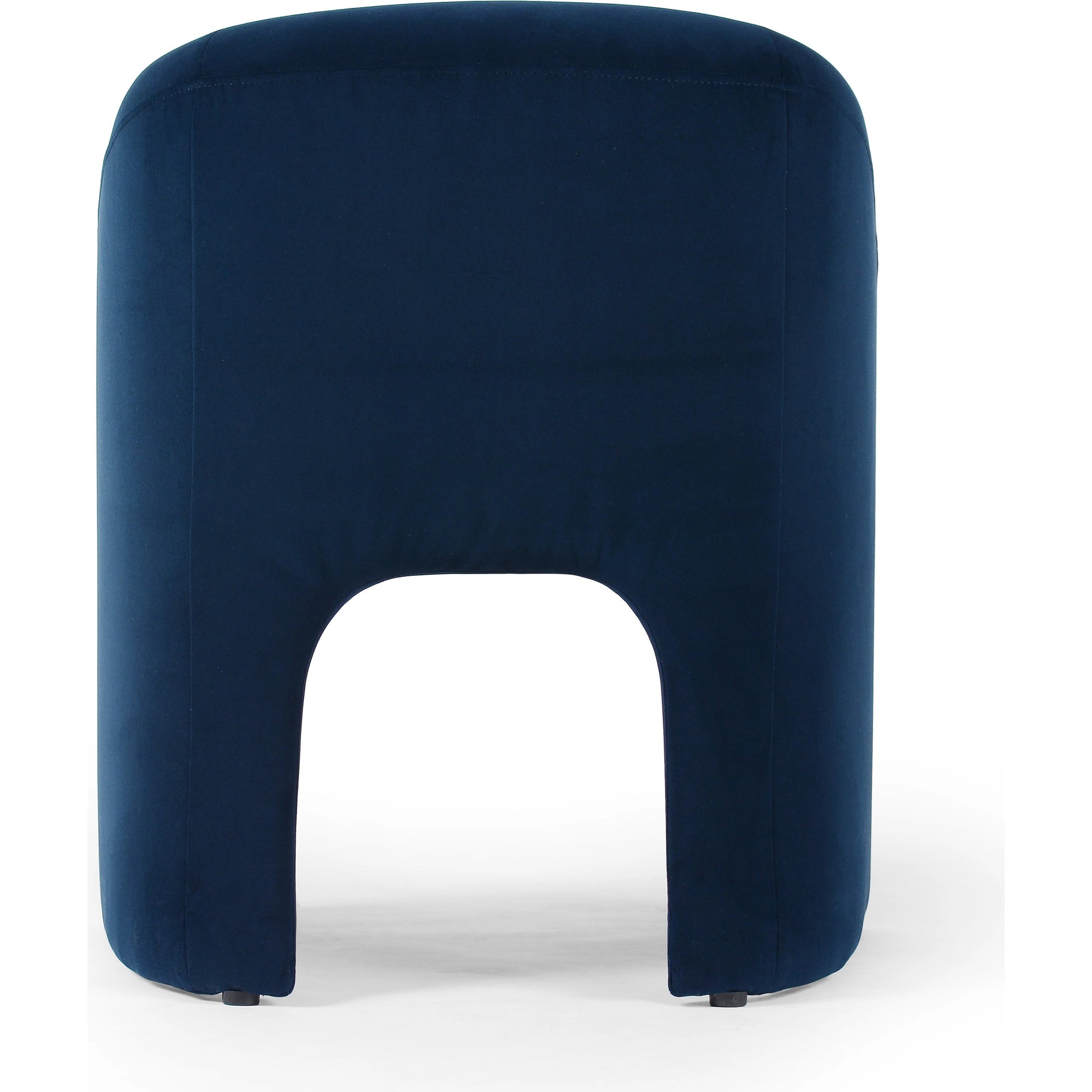 Elmore Dining Chair by Four Hands in portland cream. Made from 100% polyester, 90% polyurethane foam, 10% fiber in a modern style.