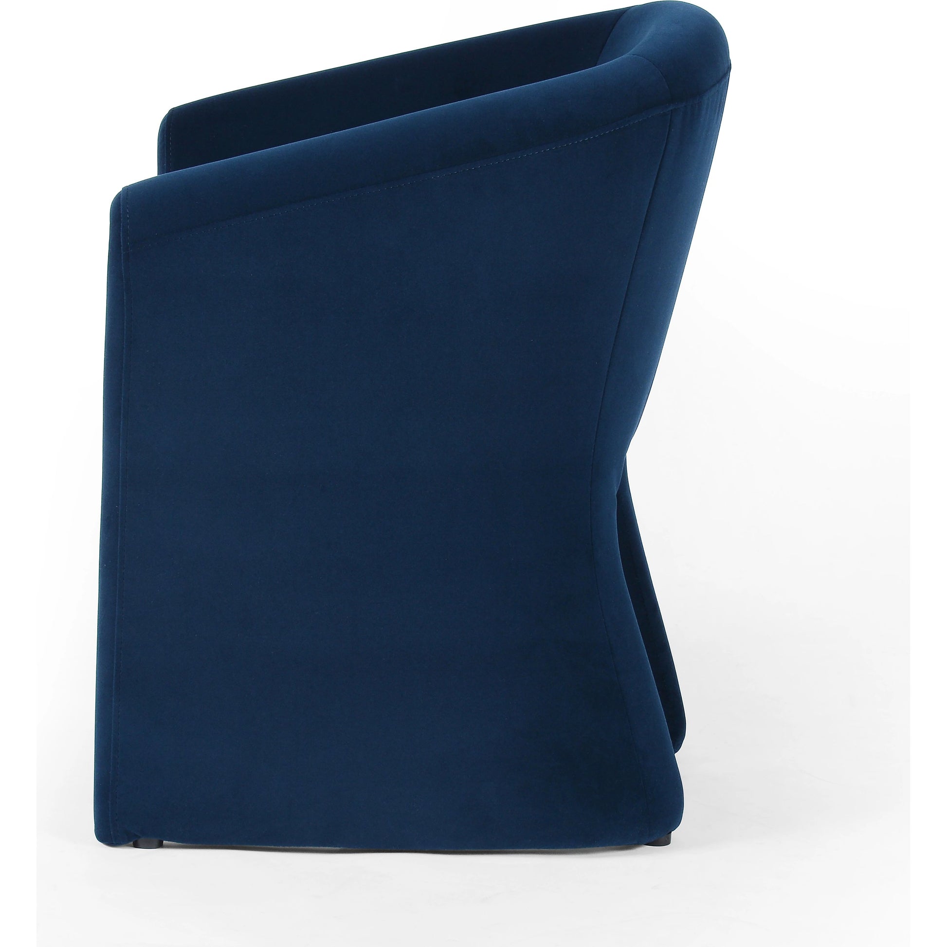 Elmore Dining Chair by Four Hands in portland cream. Made from 100% polyester, 90% polyurethane foam, 10% fiber in a modern style.