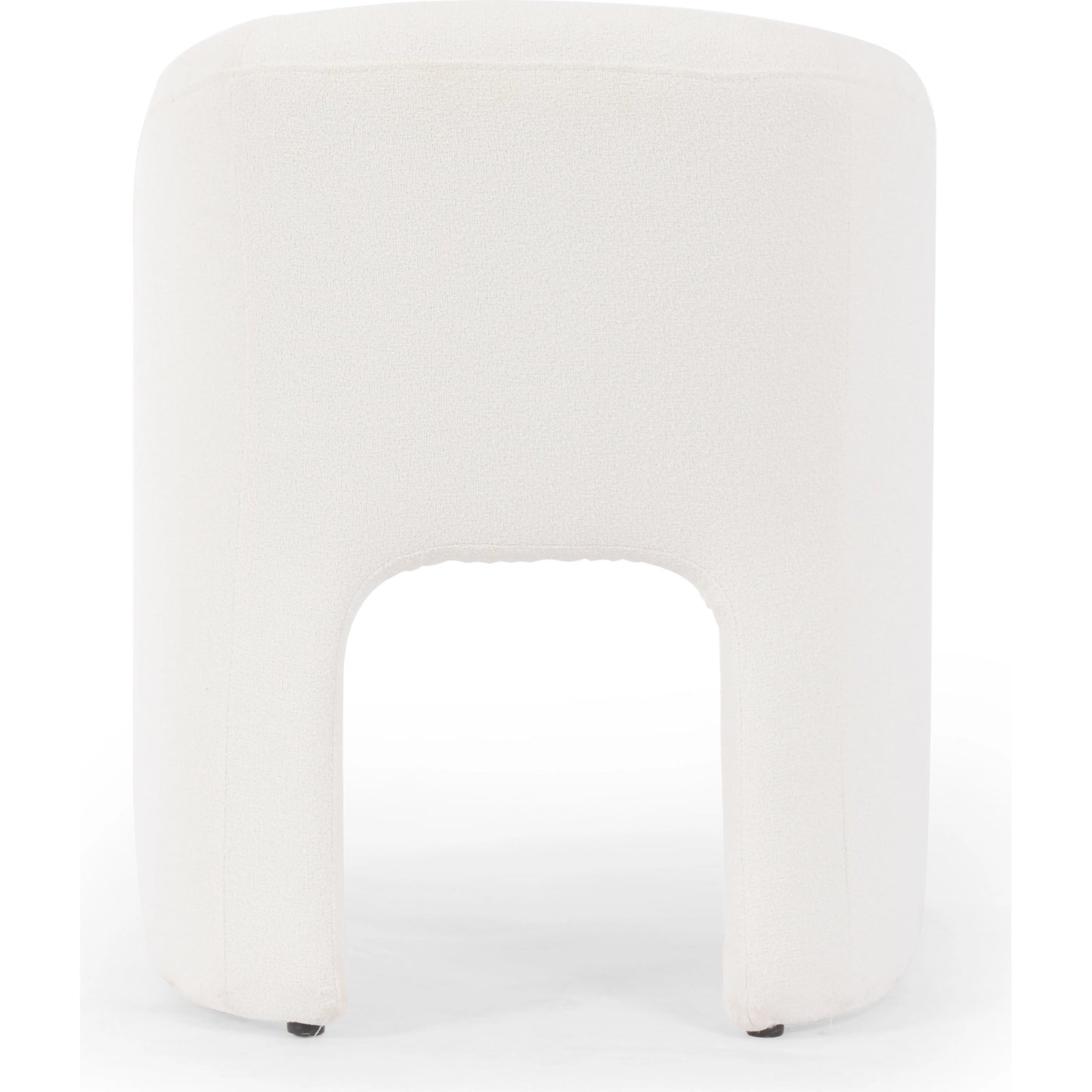 009 SI-1977290 | Additional Silo | Elmore Dining Chair by Four Hands in portland cream. Made from 100% polyester, 90% polyurethane foam, 10% fiber in a modern style.