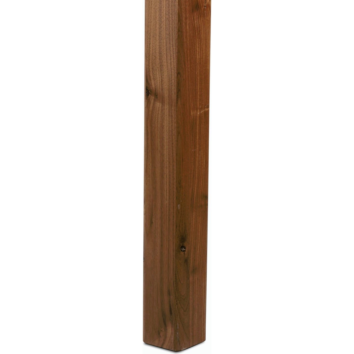 019 SI-2074086 | Closeup | Arturo Dining Table by Four Hands in natural walnut. Made from walnut veneer, solid walnut in a modern style.