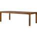 Arturo Dining Table by Four Hands in natural walnut. Made from walnut veneer, solid walnut in a modern style.