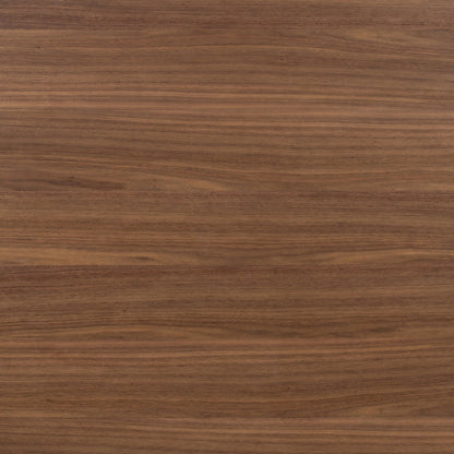 Arturo Dining Table by Four Hands in natural walnut. Made from walnut veneer, solid walnut in a modern style.