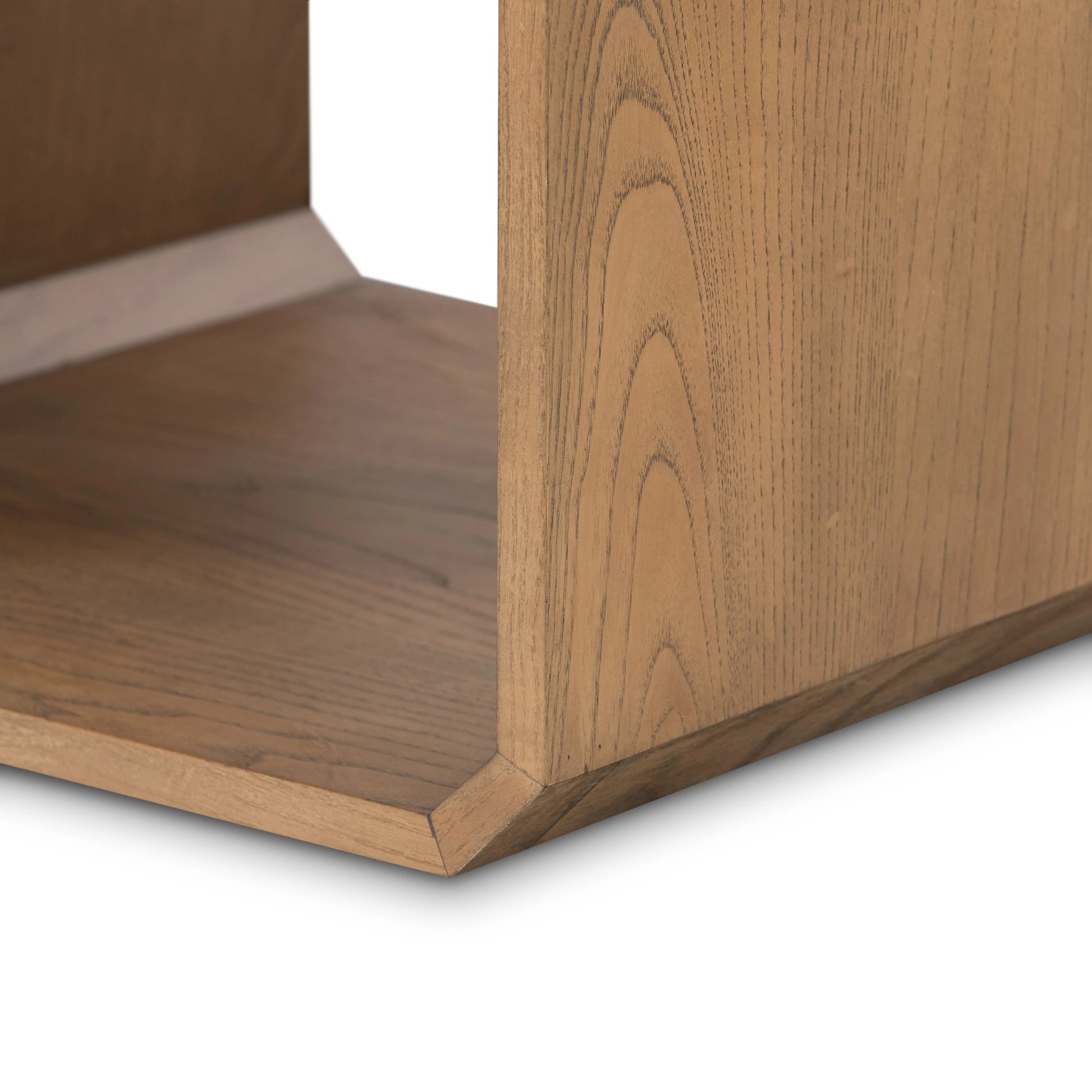Caspian Nightstand by Four Hands. Made from ash veneer, resawn, iron in a eclectic & global style.