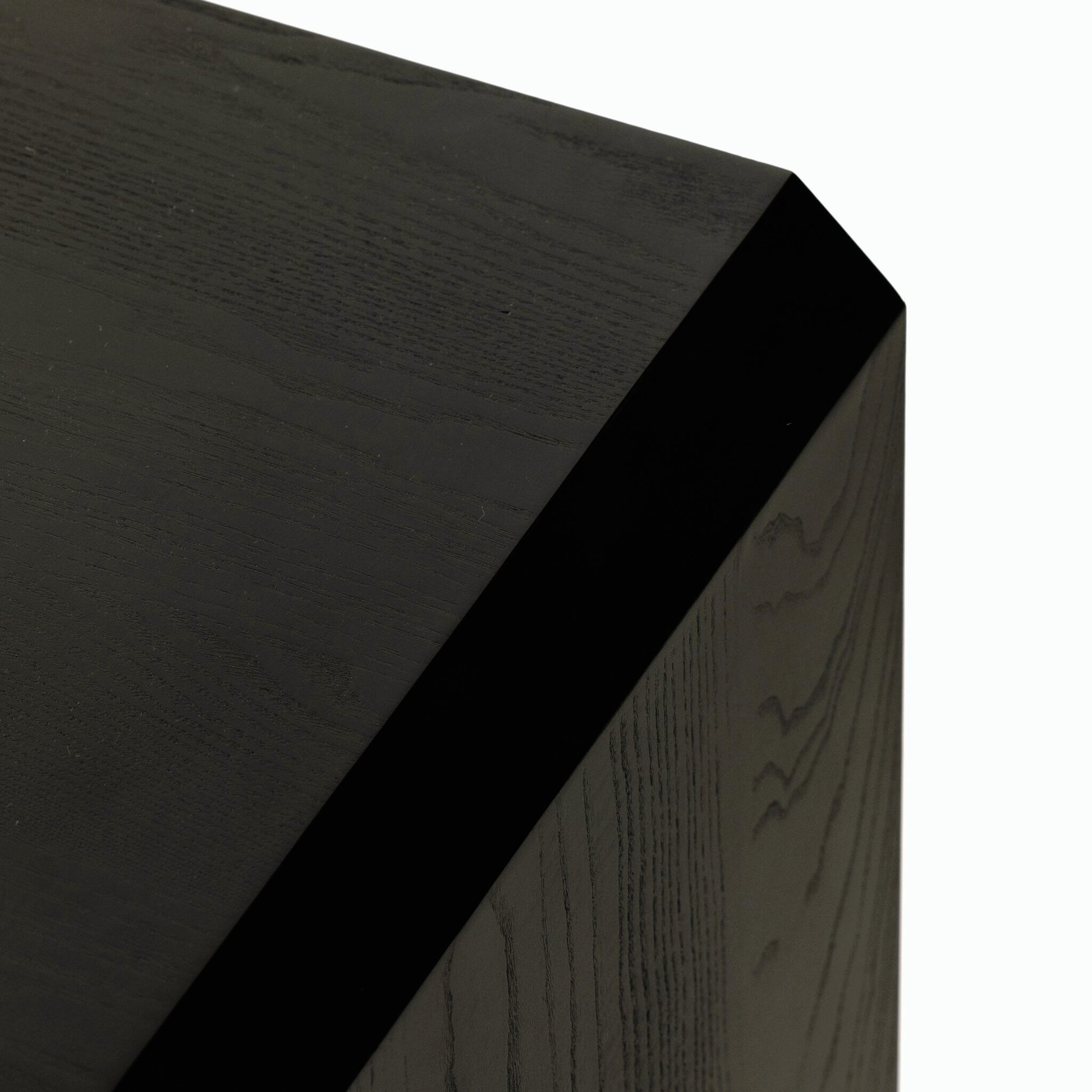 Caspian Nightstand by Four Hands. Made from ash veneer, resawn, iron in a eclectic & global style.