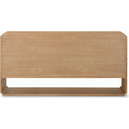 Caspian 6 Drawer Dresser by Four Hands. Made from ash veneer, resawn, iron in a eclectic & global style.