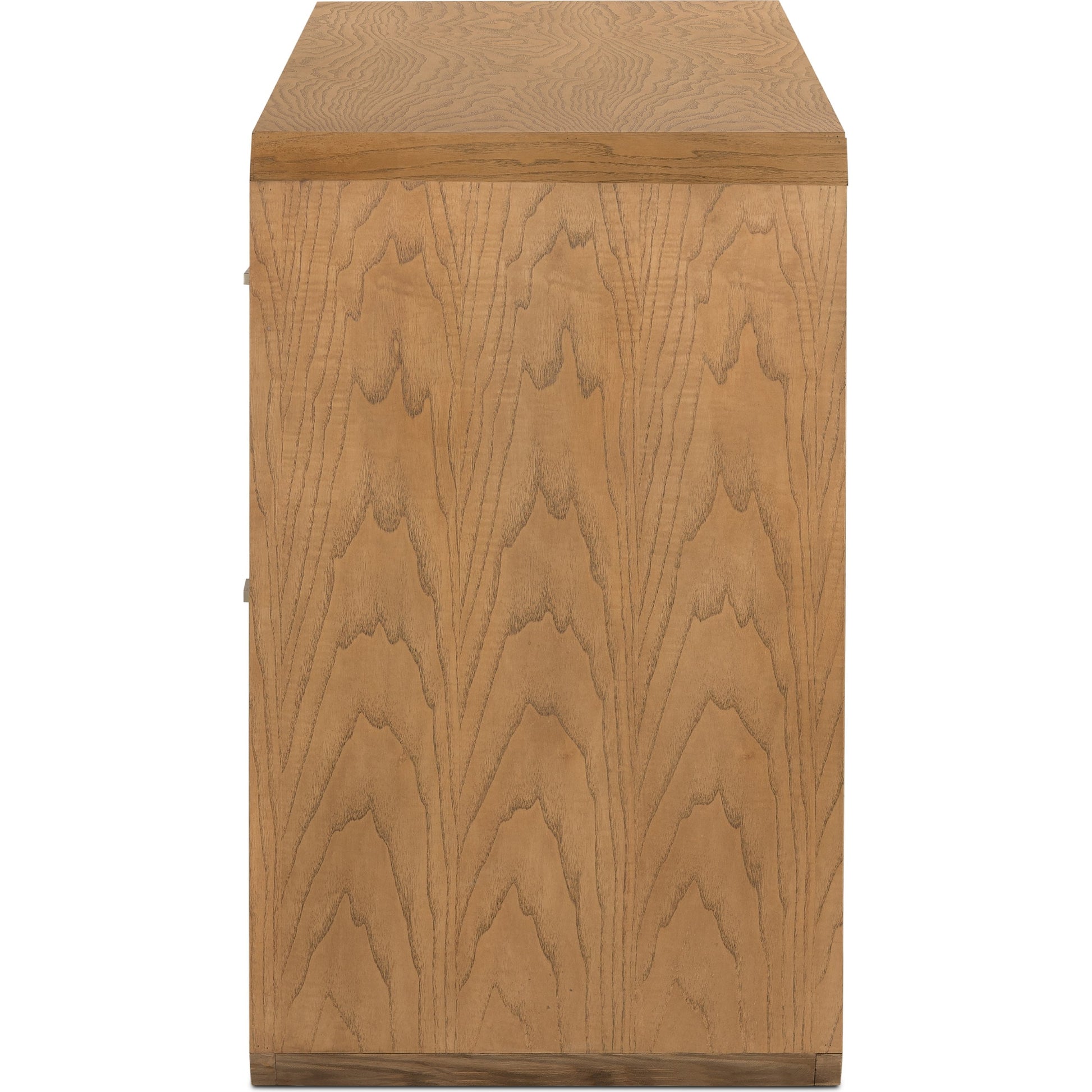 Caspian 6 Drawer Dresser by Four Hands. Made from ash veneer, resawn, iron in a eclectic & global style.