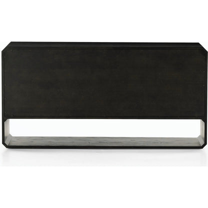 Caspian 6 Drawer Dresser by Four Hands. Made from ash veneer, resawn, iron in a eclectic & global style.