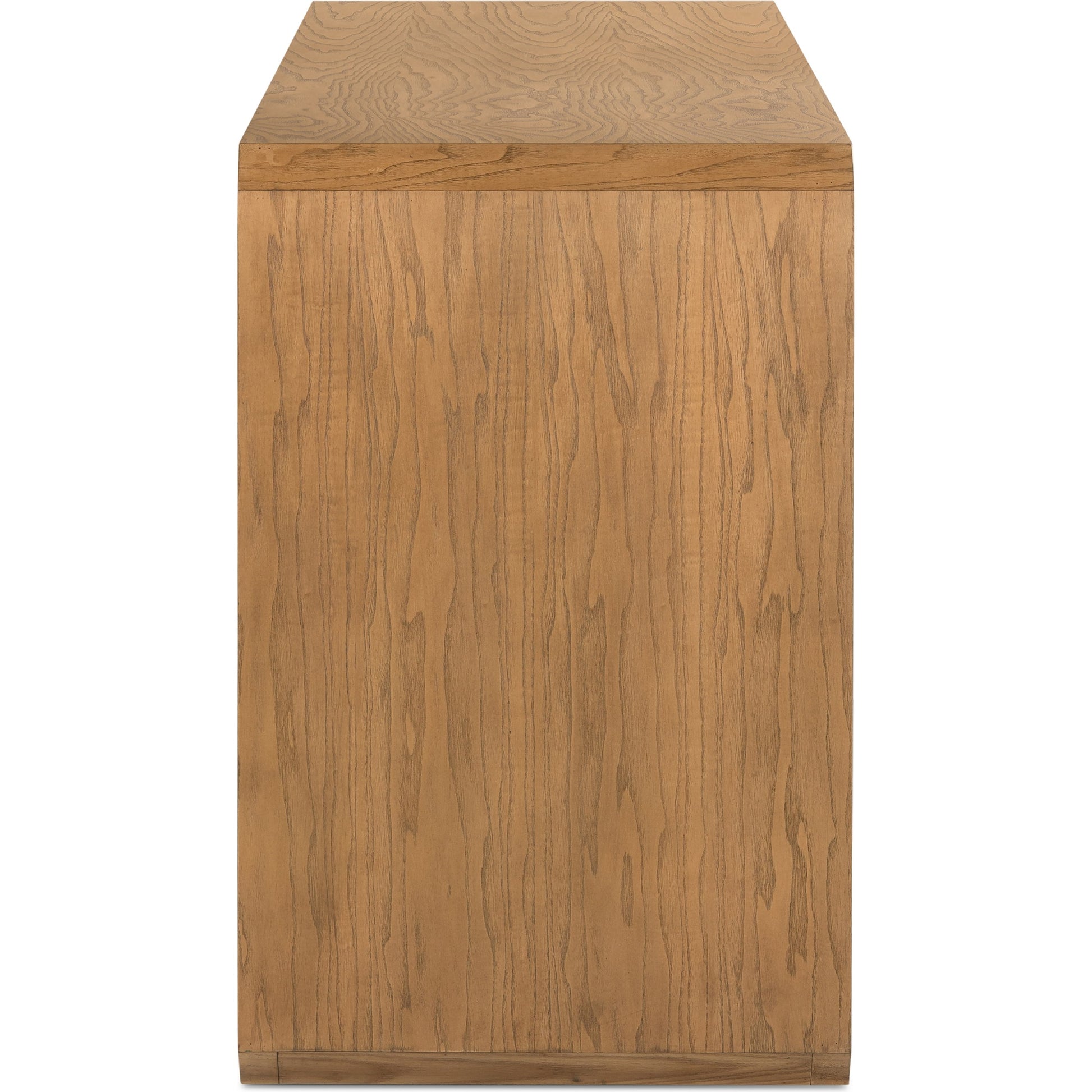 Caspian Sideboard by Four Hands. Made from ash veneer, resawn, iron in a eclectic & global style.