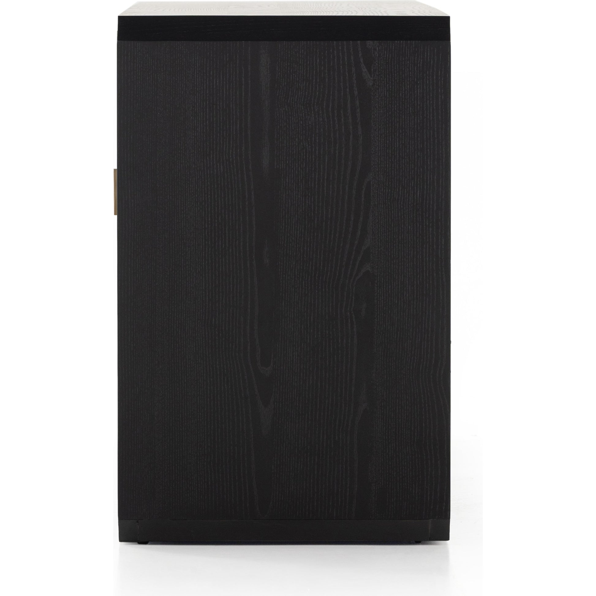 Caspian Sideboard by Four Hands. Made from ash veneer, resawn, iron in a eclectic & global style.