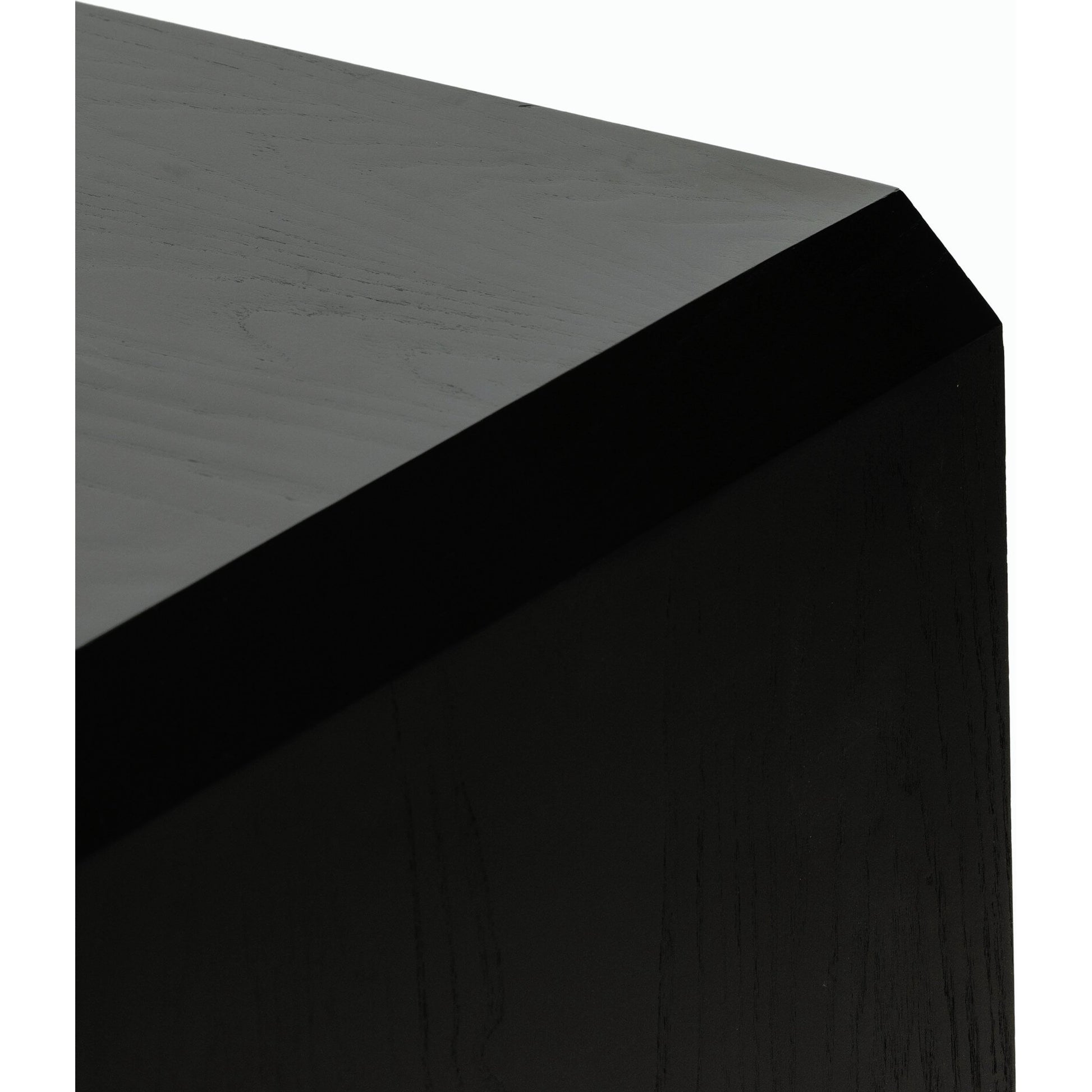 Caspian Media Console by Four Hands. Made from ash veneer, resawn, iron in a eclectic & global style.