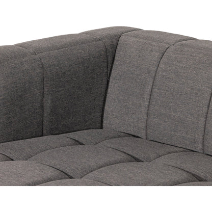 Tavi 2-Piece Sectional by Four Hands in fiqa boucle natural. Made from 100% polyester, poplar plywood in a modern style.