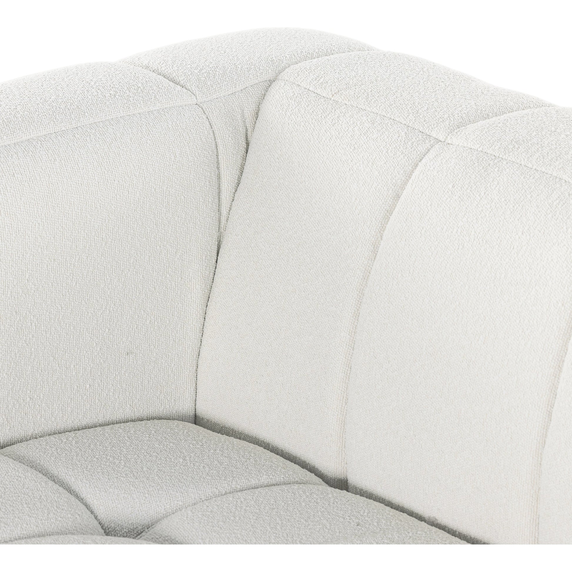 Tavi 2-Piece Sectional by Four Hands in fiqa boucle natural. Made from 100% polyester, poplar plywood in a modern style.
