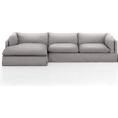 Habitat 131" 2-Piece Sectional by Four Hands. Made from unique in a transitional style.