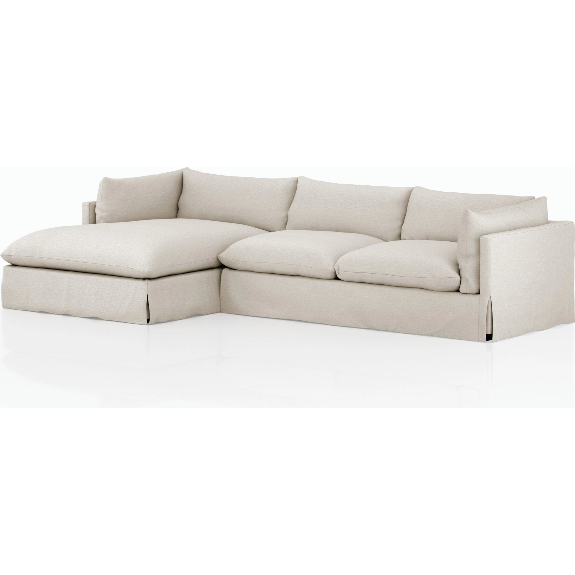 Habitat 131" 2-Piece Sectional by Four Hands. Made from unique in a transitional style.