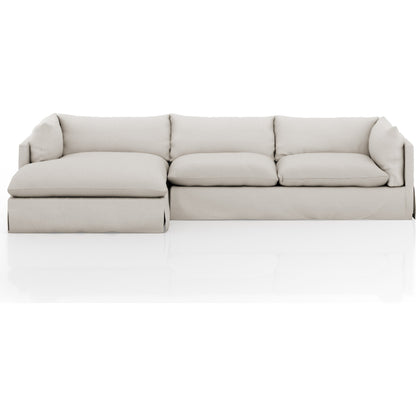 Habitat 131" 2-Piece Sectional by Four Hands. Made from unique in a transitional style.