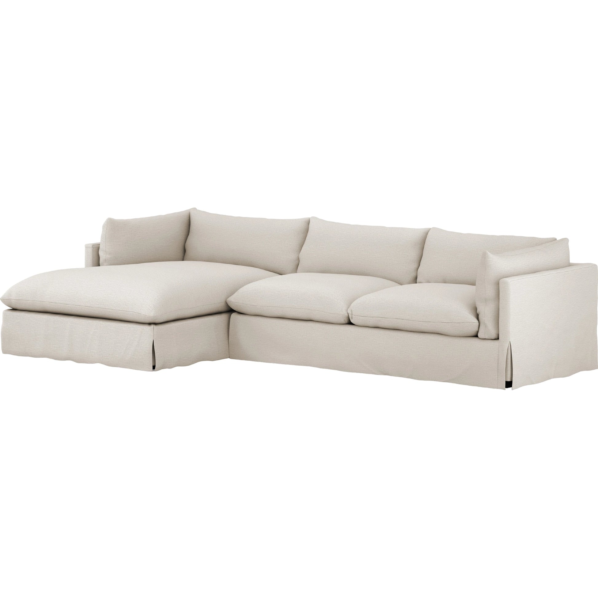 Habitat 131" 2-Piece Sectional by Four Hands. Made from unique in a transitional style.