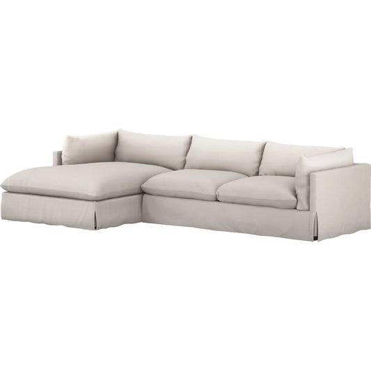 Habitat 131" 2-Piece Sectional by Four Hands. Made from unique in a transitional style.