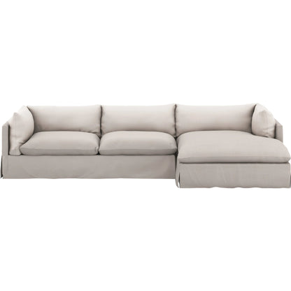 Habitat 131" 2-Piece Sectional by Four Hands. Made from unique in a transitional style.