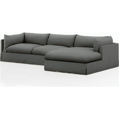 Habitat 131" 2-Piece Sectional by Four Hands. Made from unique in a transitional style.
