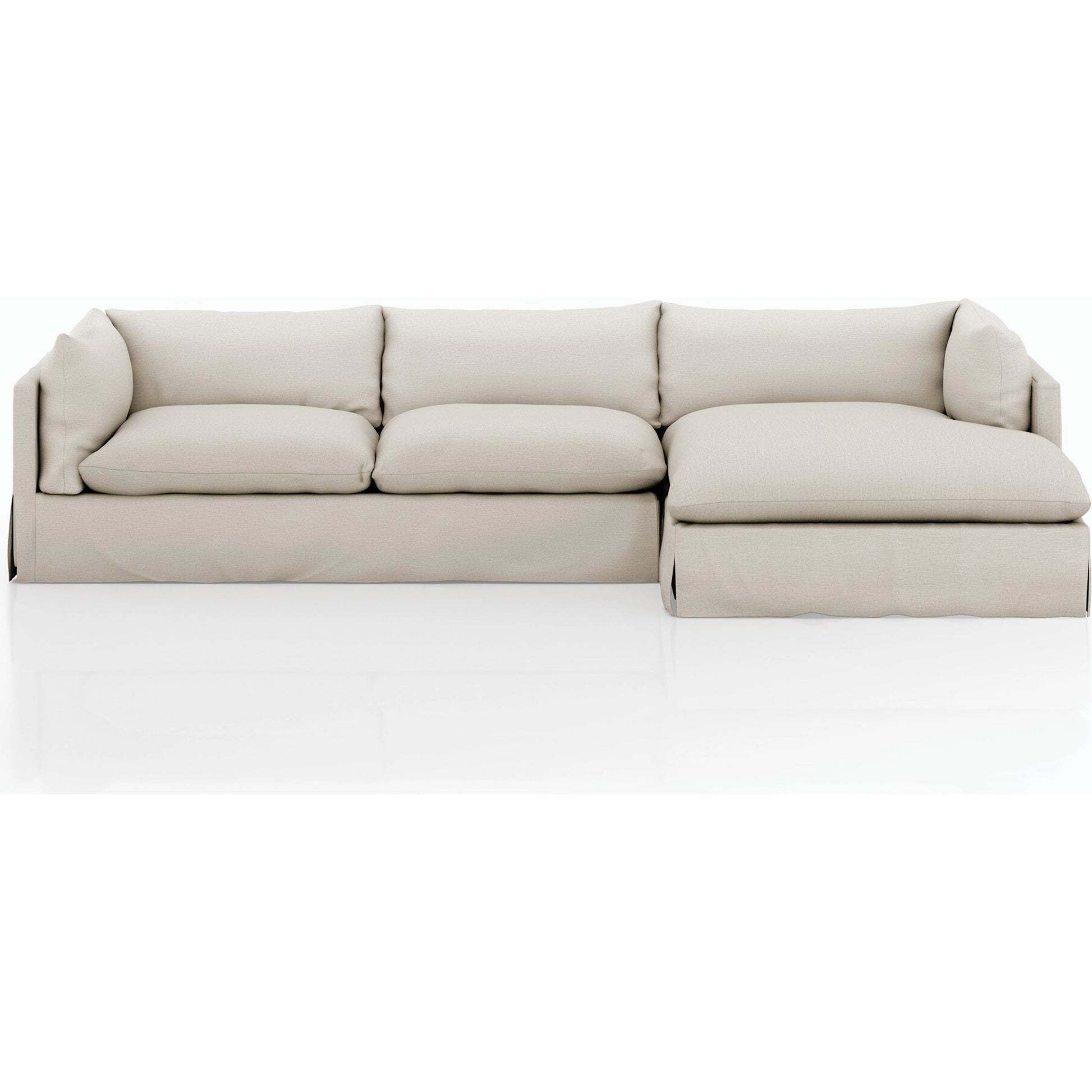 Habitat 131" 2-Piece Sectional by Four Hands. Made from unique in a transitional style.