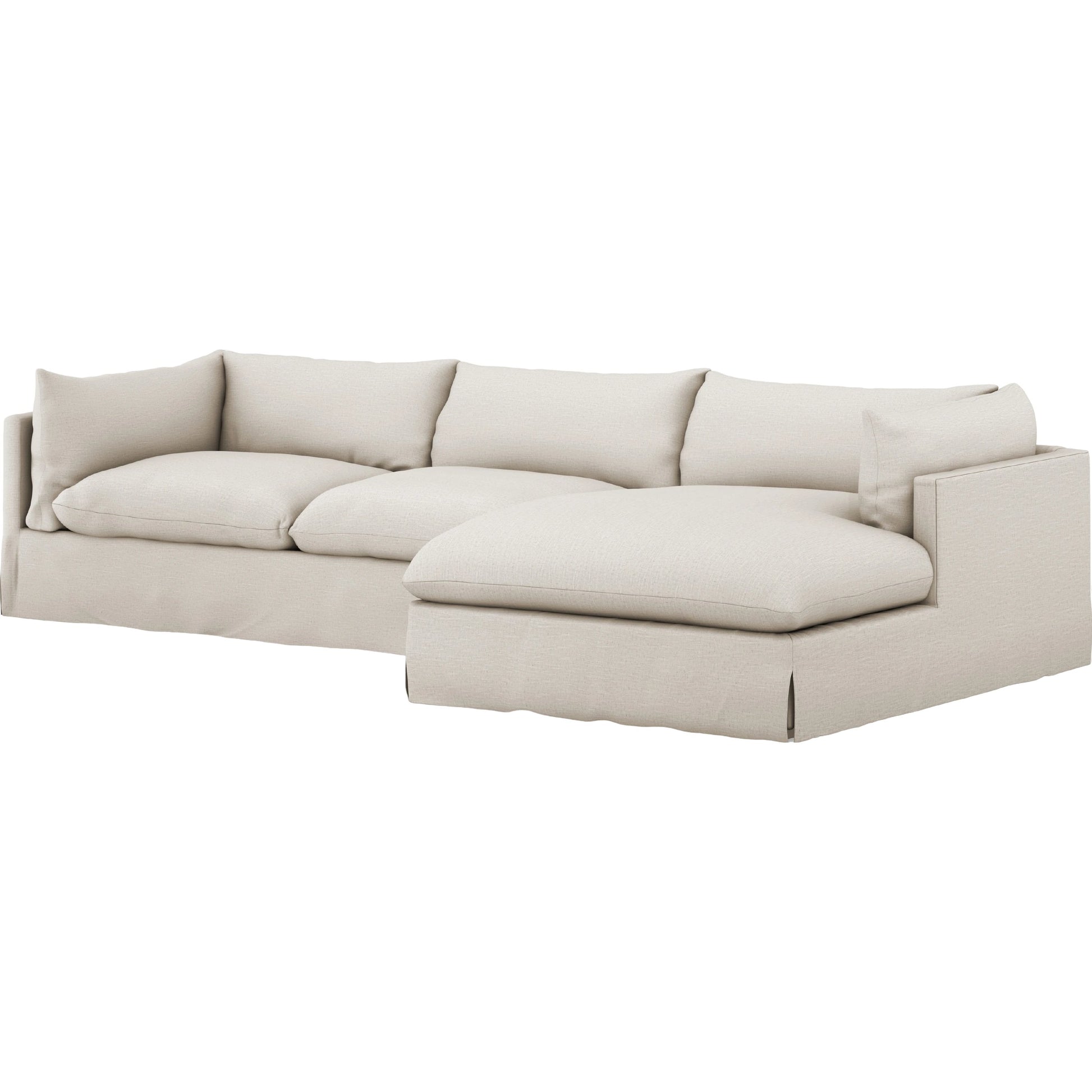 Habitat 131" 2-Piece Sectional by Four Hands. Made from unique in a transitional style.