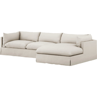 Habitat 131" 2-Piece Sectional by Four Hands. Made from unique in a transitional style.