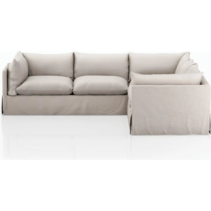 Habitat Slipcover 3-Piece Sectional by Four Hands. Made from unique in a modern style.