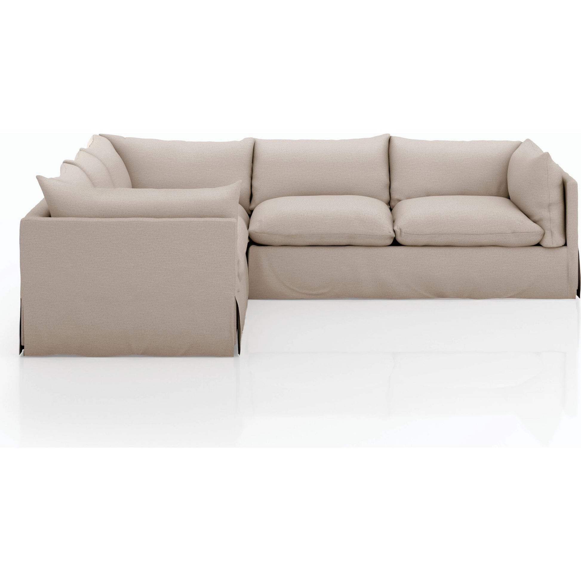 Habitat Slipcover 3-Piece Sectional by Four Hands. Made from unique in a modern style.