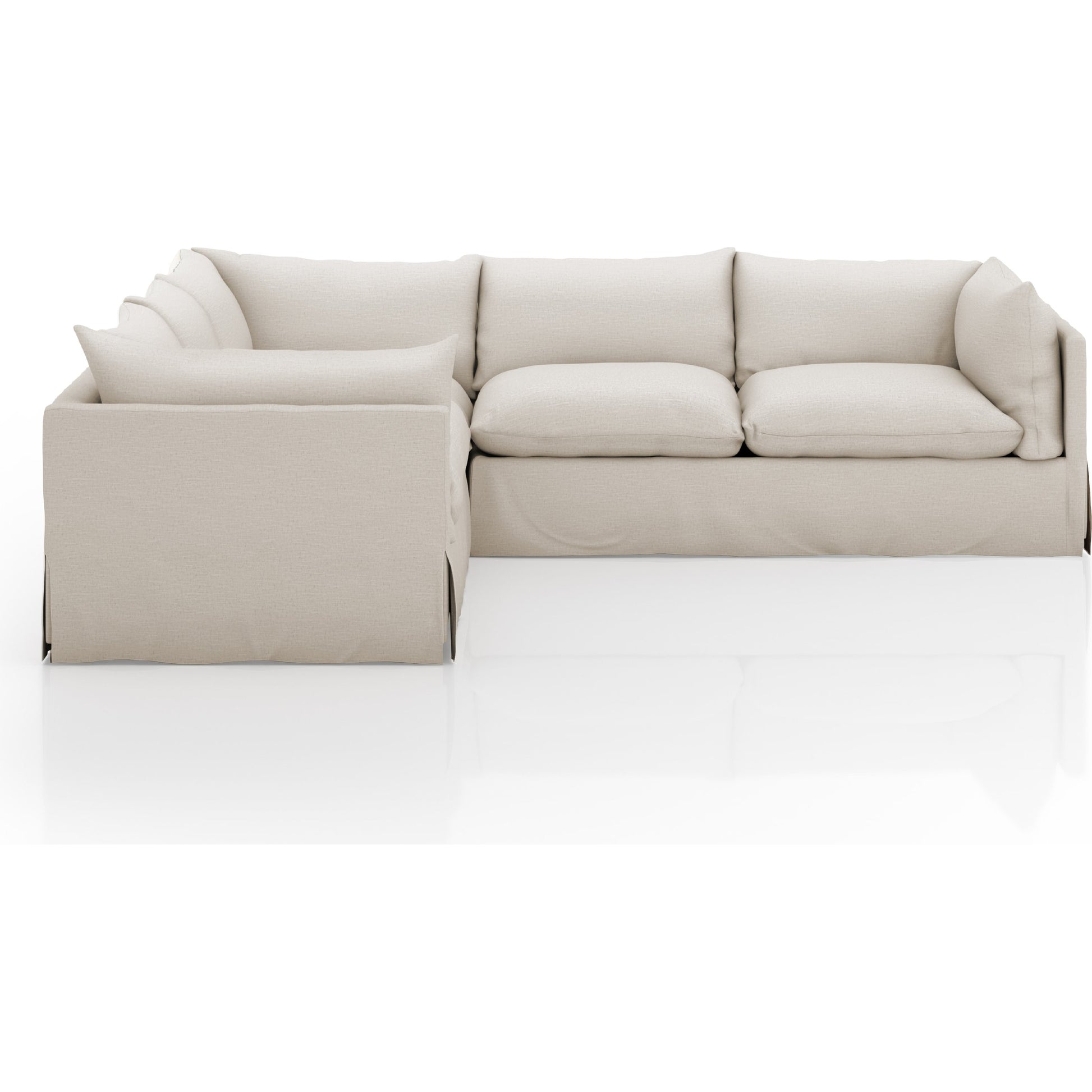 Habitat Slipcover 3-Piece Sectional by Four Hands. Made from unique in a modern style.