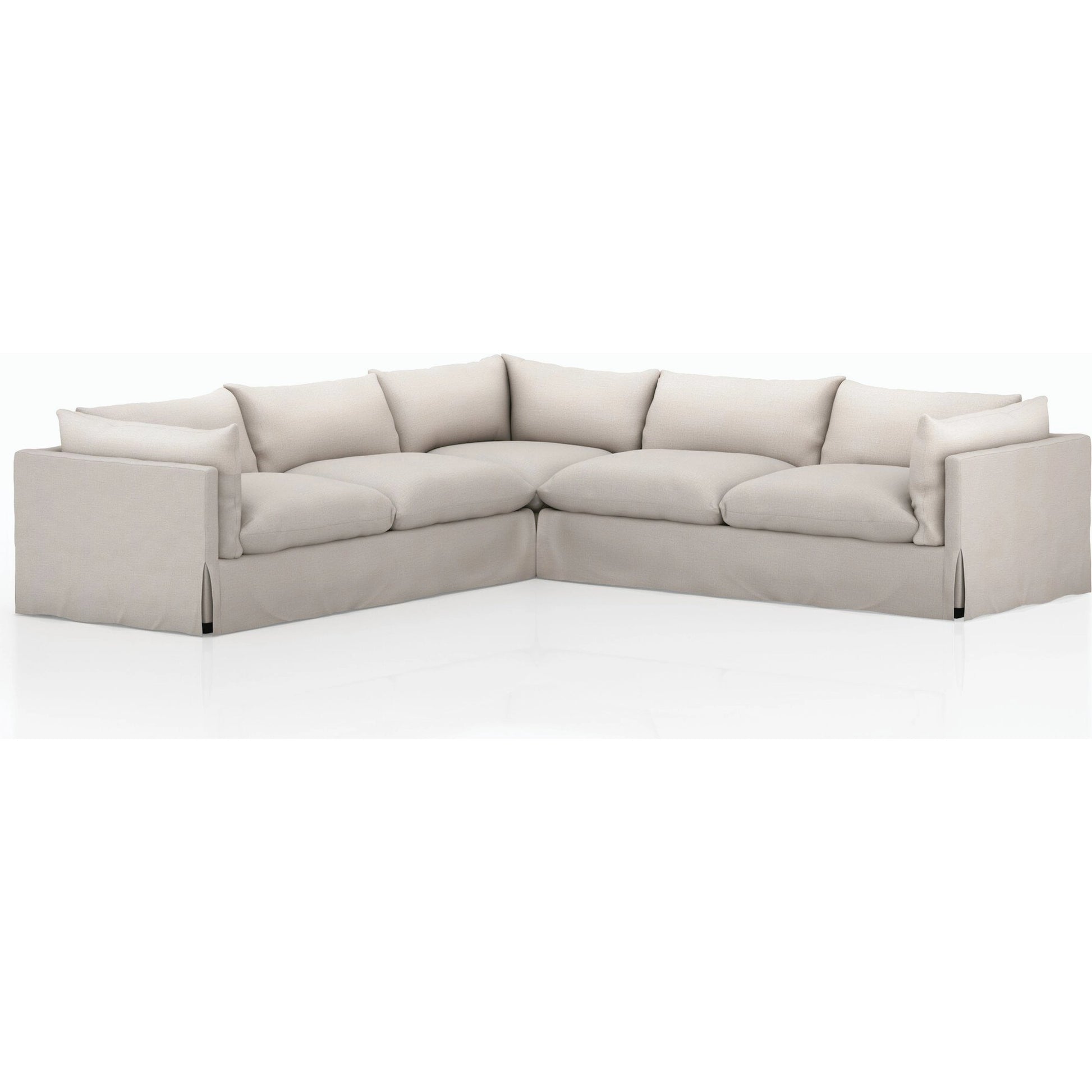 Habitat Slipcover 3-Piece Sectional by Four Hands. Made from unique in a modern style.