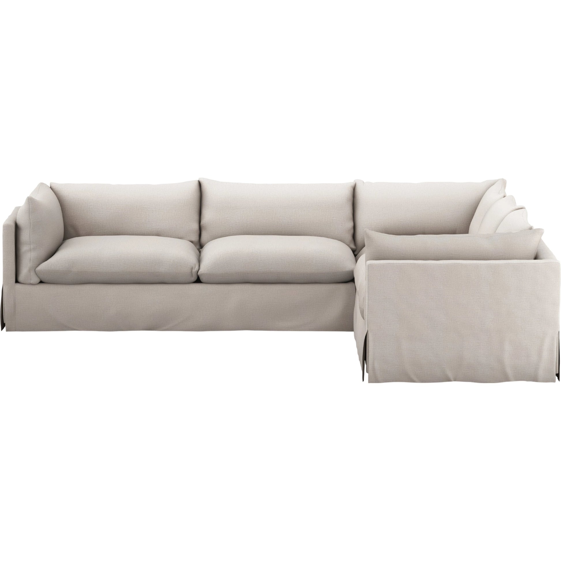 Habitat Slipcover 3-Piece Sectional by Four Hands. Made from unique in a modern style.