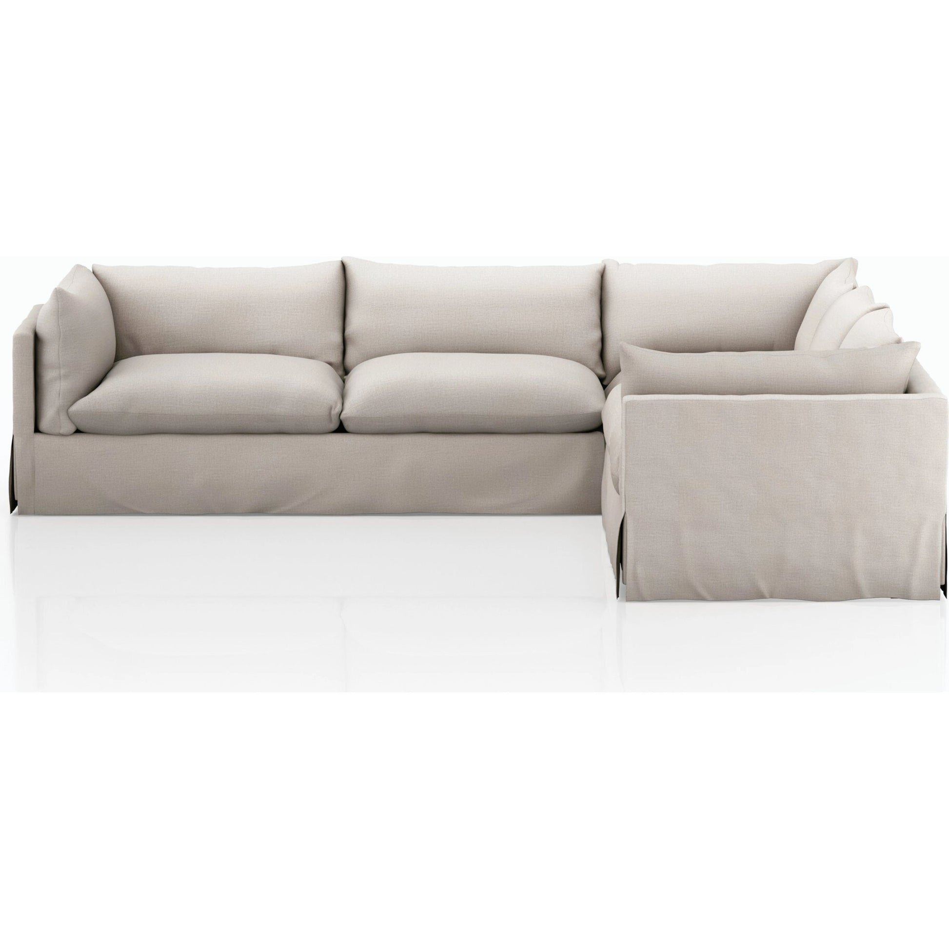 Habitat Slipcover 3-Piece Sectional by Four Hands. Made from unique in a modern style.