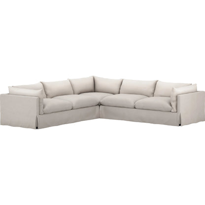 Habitat Slipcover 3-Piece Sectional by Four Hands. Made from unique in a modern style.