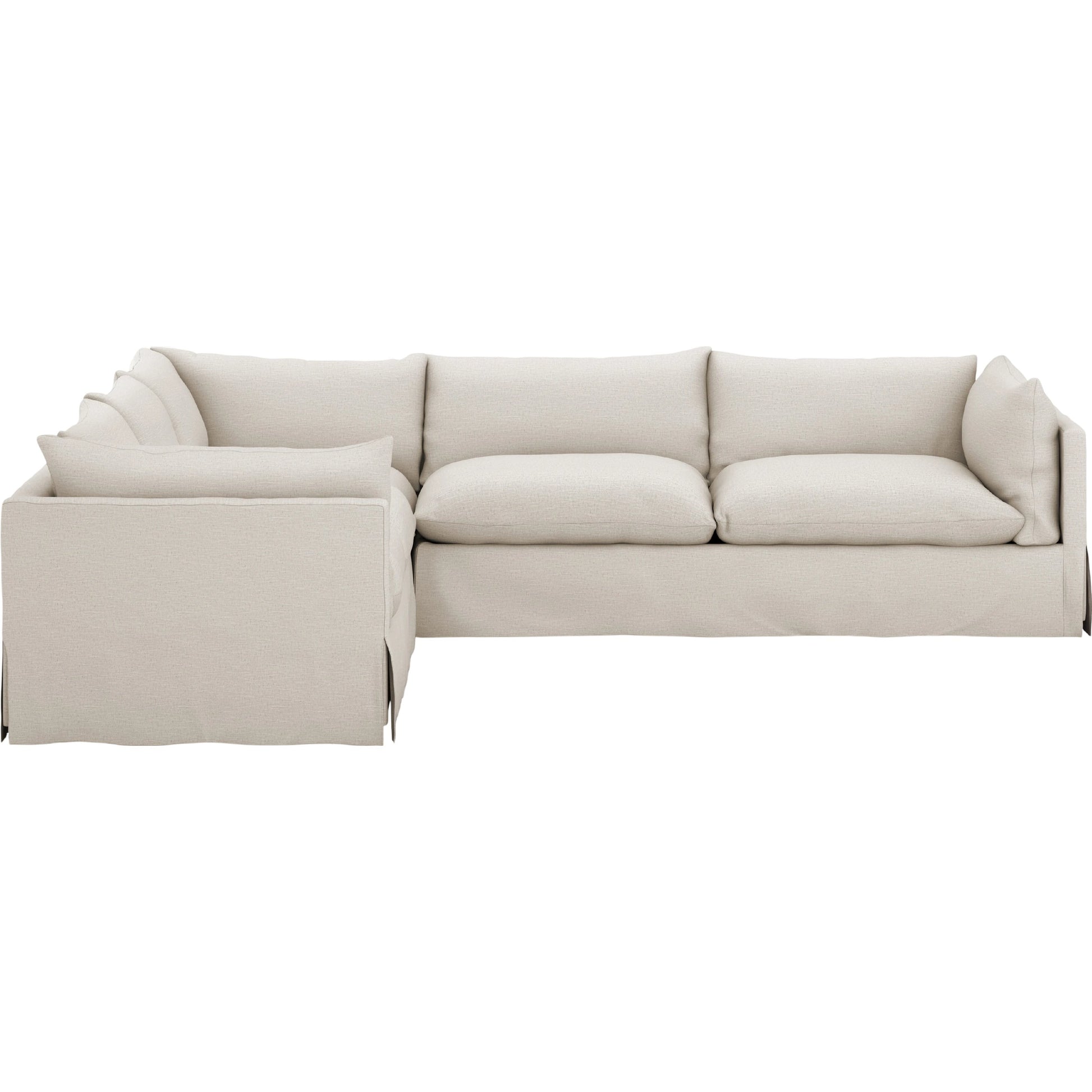 Habitat Slipcover 3-Piece Sectional by Four Hands. Made from unique in a modern style.