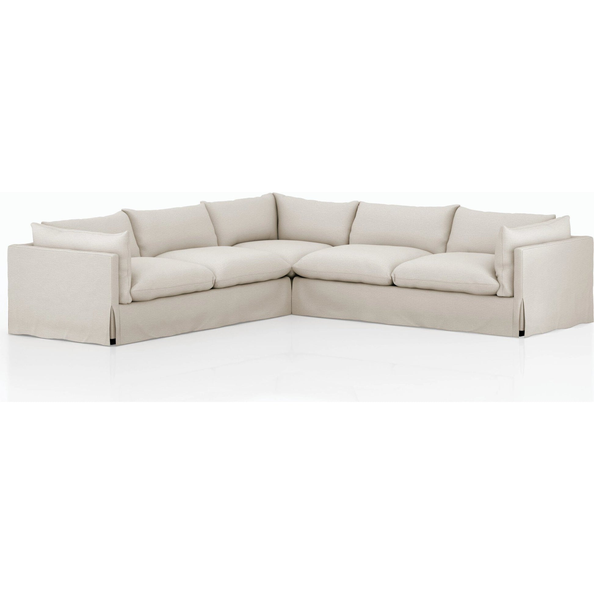 Habitat Slipcover 3-Piece Sectional by Four Hands. Made from unique in a modern style.