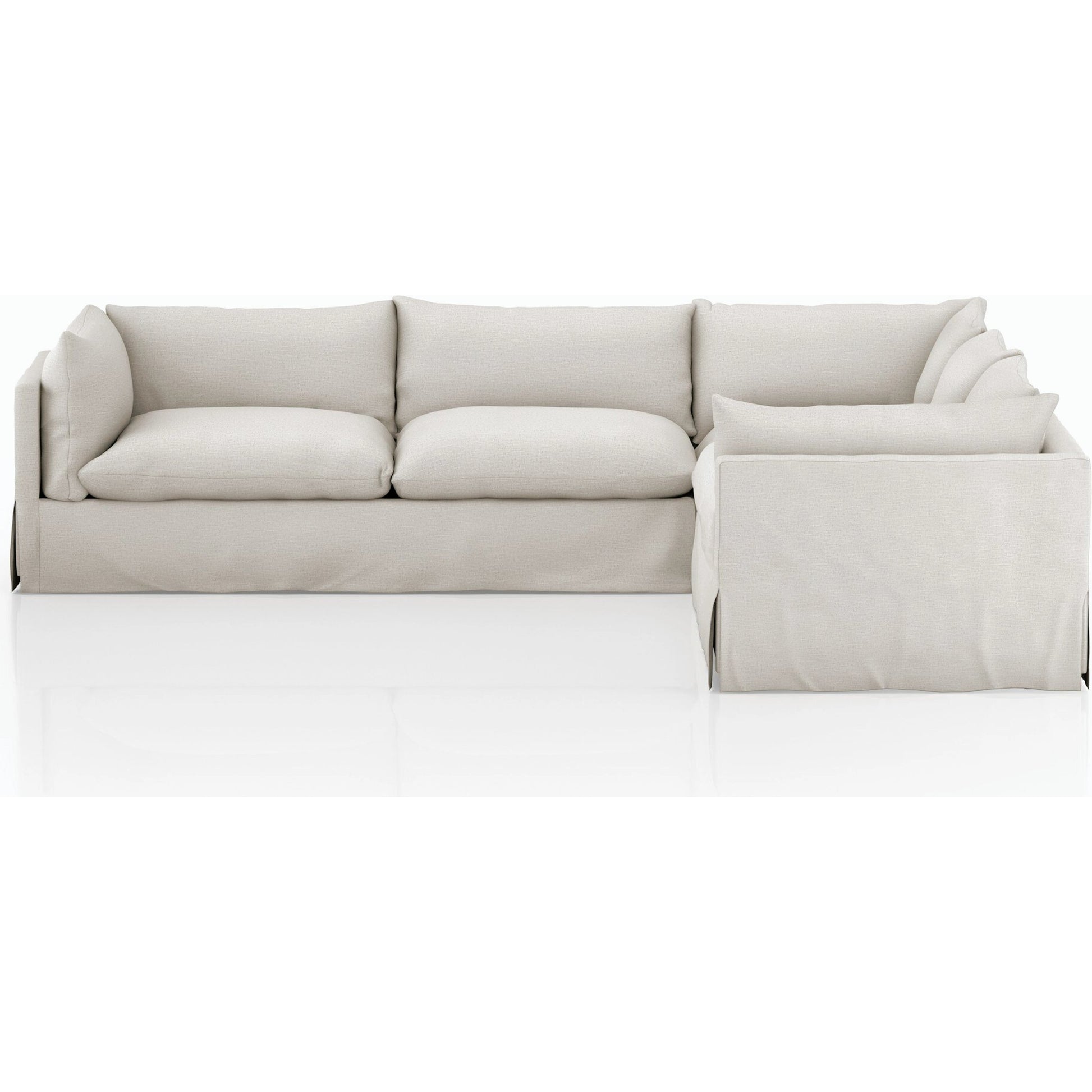 Habitat Slipcover 3-Piece Sectional by Four Hands. Made from unique in a modern style.