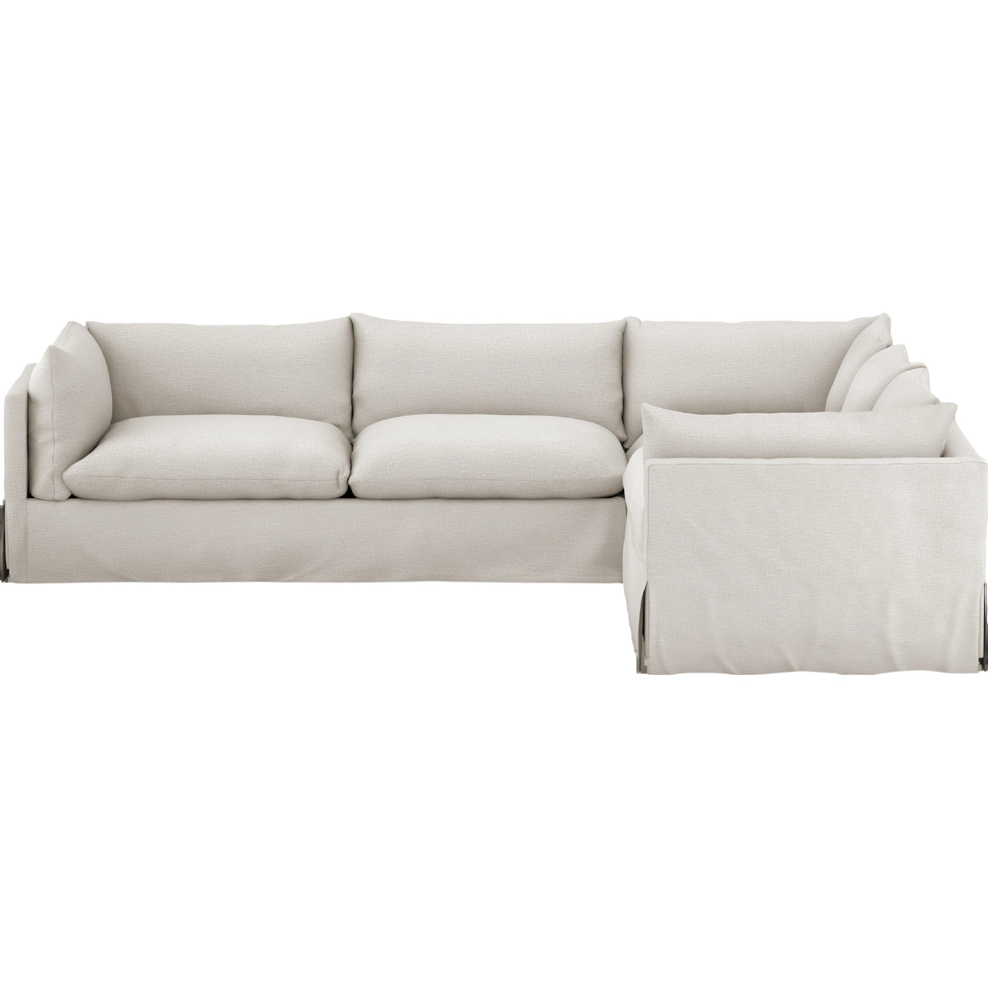 Habitat Slipcover 3-Piece Sectional by Four Hands. Made from unique in a modern style.
