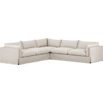 Habitat Slipcover 3-Piece Sectional by Four Hands. Made from unique in a modern style.