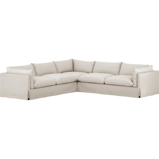 Habitat Slipcover 3-Piece Sectional by Four Hands. Made from unique in a modern style.