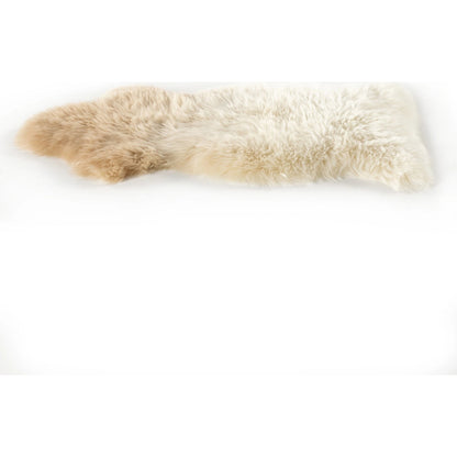 Lalo Ombre Throw by Four Hands. Made from shearling in a transitional style.