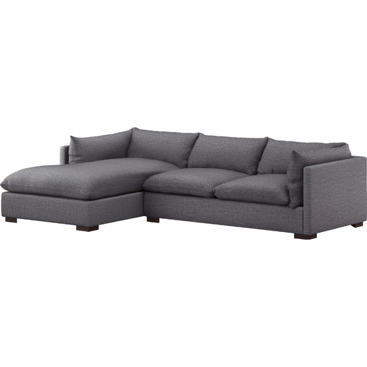 Westwood 112" 2-Piece Sectional by Four Hands. Made from unique in a transitional style.