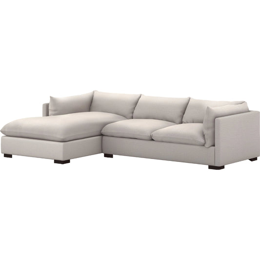 Westwood 112" 2-Piece Sectional by Four Hands. Made from unique in a transitional style.