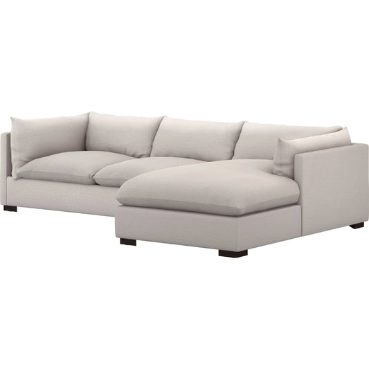 Westwood 112" 2-Piece Sectional by Four Hands. Made from unique in a transitional style.