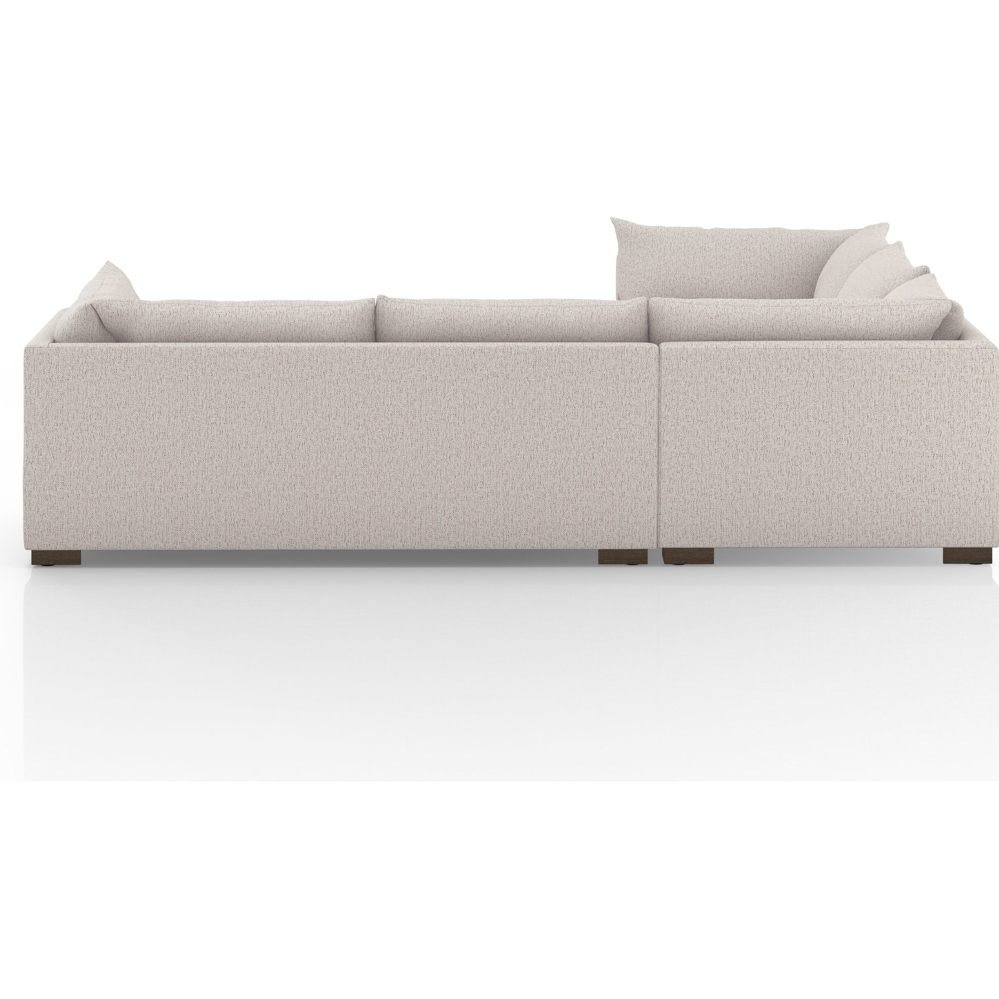 Westwood 3-PC Sectional by Four Hands. Made from 100% polyester, solid banak, solid pine in a modern style.