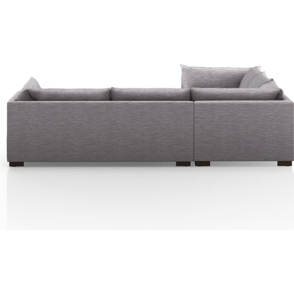 Westwood 3-PC Sectional by Four Hands. Made from 100% polyester, solid banak, solid pine in a modern style.